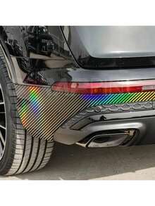 1片50cm*152cm汽车PET七色激光碳纤维贴膜，9D彩色碳纤维贴纸，手机贴膜，高光锻造碳纤维汽车贴膜 - 均碼 - 查看 3