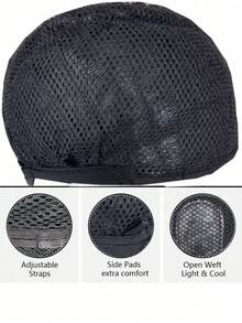 Peluca sintética recta de 28 pulgadas de largo elegante para mujeres, fibra resistente al calor, gorro de red de rosa, densidad del 150% - perfecta para uso diario y de fiesta, 70 cm, especial - Marrón - Ver 8