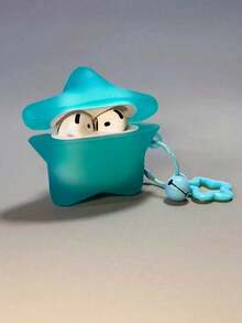 1pc Luminous Starry Sky 3D Apple IPods Protective Case - Bluetooth Earphone Protective Case - Suitable For IPods Pro/Pro2/Pro3/1st Gen/2nd Gen/3rd Gen/4th Gen - Ramadan Essential Gift - Multicolor - View 2