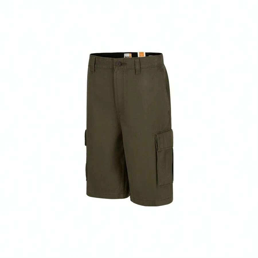 Timberland Men's Twill Cargo Shorts - Green - View 1