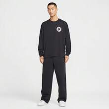 Nike Men's AS M NK TEE LSE LS OC F1 Long Sleeve T-Shirt, Knitted Collarless Long TIH4134-010 - Black - View 6