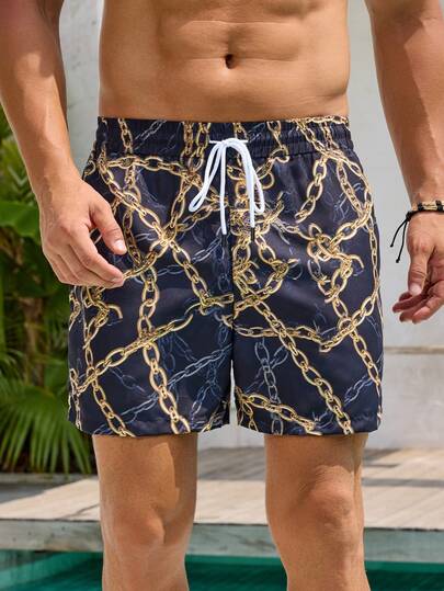 男士速干休闲宽松百慕大短裤