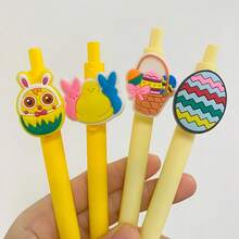 Bulk Easter Gel Pens With Rabbit Design, Great For Gift Baskets, Egg Crafts And Easter Supplies. These Retractable Black Ink Ballpoint Pens Make Excellent Gifts For Teachers, Students And Office Essentials - Sets - View 8
