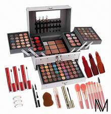 Makeup Kit Eyeshadow Palette Professional High Quality - Black - View 1