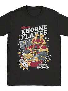 2026Kevin Durants  Print T-Shirt Vintage Men's Women's Casual Short SLEEs Ve Crew Neck Cotton Tee UniSexs Fashion Streetwear - 黑色 - 查看 1