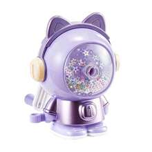 Sacapuntas de lápiz con diseño de oso de dibujos animados que entra automáticamente el lápiz, anti-atascamiento, accionado a mano, regalo para estudiantes - Multicolor - Ver 3