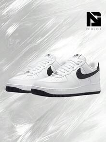 Nike Air Force 1 Low '07 – Men's Lifestyle Sneakers – Shoes For Man -Vintage-Spring & Summer-Inspired Running Shoes, Shock-Absorbing Comfort, Gym To Streetwear Casual Wear-Easter Gift– FQ4296 101 - 白色/黑色 - 查看 2