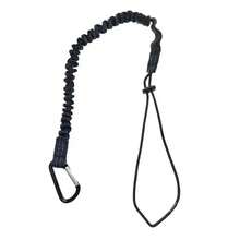 Cordón retráctil telescópico con cuerda auxiliar de  herramienta de escalada elástica anticaída para el jardín del hogar y proyectos de bricolaje MP2Y - Verde sin hebilla - Ver 10