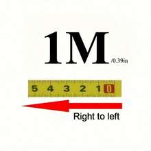 5m Retractable Measuring Tape, Yellow Self-Adhesive, Metric Scale, Dual-Sided Reading, Center Start, 12.5mm Wide Flexible Fit, Suitable For DIY And Sewing - Self-adhesive Measuring Tape - View 25