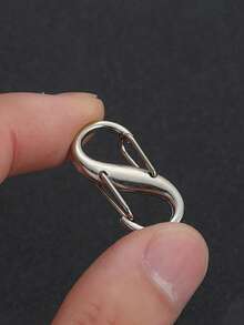 1/5/10 pièces Ensemble de verrous de fermeture éclair anti-vol pour maintenir la fermeture éclair fermée. Clips de mousqueton à double ouverture de type S pour les voyageurs d'affaires et les touristes. Clips de fermeture éclair portables pour sacs à dos, bagages, valises, sacs à main, clés, portefeuilles. Idéal pour la salle de gym, les croisières, les appartements, le camping, la plage, les affaires, les vacances, la rentrée scolaire et les voyages essentiels. Accessoires DIY - Multicolore - Voir 6