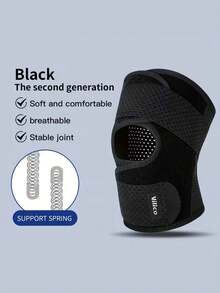 可调节交叉绑带和透气网布男女通用护膝，轻便的ACL/半月板保护，适用于跑步、健身和其他活动，有效减轻关节压力。适合女性护膝、跑步装备、健身器材，可作为情人节、妇女节、返校季、父亲节、母亲节等节日的礼物。 - 彩色 - 查看 9