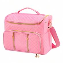 1pc Solid Color Sewing & Knitting Tool Storage Bag, Large Capacity Portable Outdoor Travel Handheld Tool Bag, Sewing Accessories Storage, Handmade DIY Project Storage, Perfect Gift For Sewing & Knitting Enthusiasts And Beginners - Storage Bag - View 14