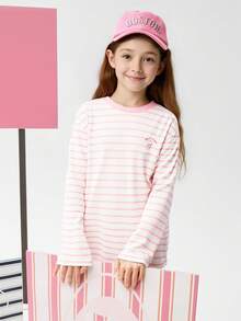 Balabala 2026 Unisex Cotton Long Sleeve T-Shirt, Quick-Dry Spring Version - White and Red - View 6