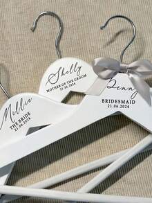 Personalized Bridesmaid Hangers,Wedding Coat Hanger With Personalization,Bridesmaid Hangers Personalized,Bridesmaid Hangers Wedding Hangers Bride Hanger Personalized Wedding Hanger Bridal Hanger Bride Engraved,Ornamental,Reusable,Multi-Functional,Stylish,Exquisite - D - View 4
