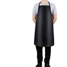 Tạp dề da PU dày dặn, chống trầy xước, chống thấm nước và dầu mỡ, chất liệu giả da cao cấp, thích hợp cho nhà bếp, nhà hàng và công việc hàng ngày, dành cho cả nam và nữ. - A - Xem 11