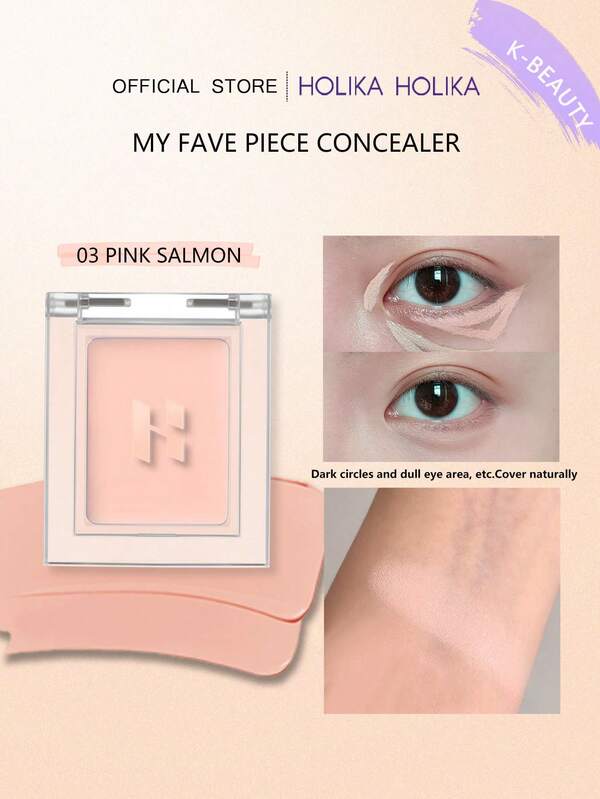 HOLIKA HOLIKA MEIN LIEBLINGSSTÜCK CONCEALER, 03 Alles-in-einem Stick für mühelose Abdeckung. Genießen Sie eine volle, aufbaubare Pigmentierung, die sich leicht für ein natürliches Finish vermischt. Die große Größe ist perfekt für alle Hauttöne. 2g/0,07 Oz.