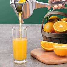 Heavy Duty Manual Fruit Juicer Press Lemon Orange Squeezer Citrus Extractor - Silver - View 8