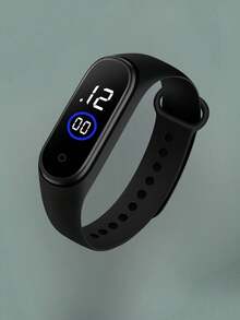 Men's Plus Size Casual Summer Set - T-Shirt And Shorts - Loose Fit, Street Style For Summer + Watch - 白色 - 查看 4