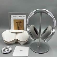 [BeatBay]MAXPRO5 High-End Over-Ear Headphones, Detachable Magnetic Ear Cups, Bluetooth Function, Ultra-High Sound Quality Full-Package Headphones, Including Headphone Cases And C-Shaped Charging Cables - 白色 - 查看 2