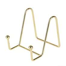 Multi-Function Metal Display Rack - Metal Stand Suitable For Plates, Books, Photo Display - Ideal For Home Decor And Art Display - Multicolor - View 11