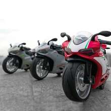 1:12 Scale Alloy Motorcycle Model, Children's Toy Motorcycle, Decorative Scooter Model, Birthday Gift For Boys - Multicolor - View 5