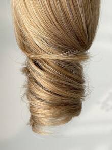 Tóc giả đuôi ngựa hình móng vuốt nhiều màu sắc, dài 10 inch, kiểu tóc xoăn gợn sóng, làm từ sợi tổng hợp chịu nhiệt, phù hợp cho các bữa tiệc và sử dụng hàng ngày của phụ nữ. - Nhiều màu - Xem 7