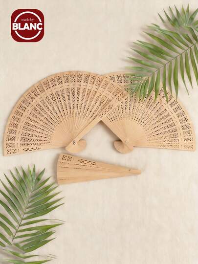 1/4/20/40 件/套木制手扇木制手持折叠扇，配有欧根纱袋和感谢标签和流苏婚礼派对礼物，复古木制折叠扇，婚礼扇优雅的木制扇子折叠手扇，优雅的中式木制折叠扇，非常适合婚礼、新娘送礼会