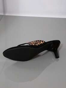 2026 New Arrival Rivet Thong Sandals, Suede Platform Wedge Slippers For Women, European & American Style Summer Outdoor Wear - Black - View 8