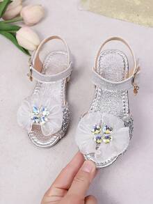 婴儿凉鞋 - 銀色 - 查看 18