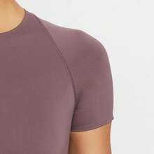 Nike 女士 AS W NK DF UNVRSA SS TOP SNL 短袖针织圆领短袖T恤 TIO1272-502 - 紫色 - 查看 5