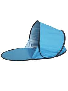 1/2件装多色户外单人帐篷，快速搭建无需组装，银涂层防紫外线面料，防晒、遮阳、防水，单层沙滩帐篷，露营防晒钢丝帐篷，沙滩防晒单层帐篷，适用于露营、海滩、海边、草坪、家庭郊游 - 彩色 - 查看 9