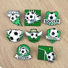 4pcs World Cup Themed Metal Alloy Brooch Pins, With Safety Pin Design, Suitable For Decorating Jackets, Scarves, Hats, Backpacks To Show Team Support, Essential For Match Viewing Parties - Multicolor - View 11