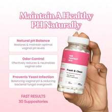 PH Balancing Boric Acid Suppositories (30 Count) – Relieve Discomfort & Revitalize Your  Health - Mặc định - Xem 3