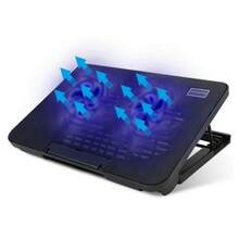 OISE ART STORE Base Supporto Raffreddamento Per Notebook Pc Portatile Ventole 2 Usb 17'' N99 - - Multicolore - Visualizzare 2