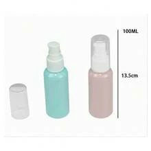 OISE ART STORE Set 4pz Bottiglia Viaggi Vuota 100ml Dispenser A Pompa Per Crema Cosmetici 79381 - - Multicolore - Visualizzare 4
