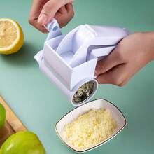 1pc Multi-Function Manual Rotary Cheese Grater, Vegetable Shredder For Potato, Carrot, Chocolate, Cheese - White - View 4