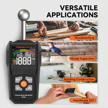 POROMETISTO Non-Destructive Moisture Meter - Black - View 11