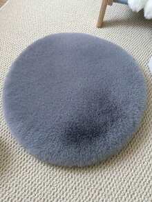 1pc Soft Plush Round Cushion Pad, Even Color, Comfortable Texture. Suitable For Chairs, Pet Blankets, Etc. Can Be Used As Chair Cushion, Office Chair Pad, Seat Cushion, Indoor Decor, Study Supplies, Gaming Chair Pad Or Gaming Chair Cushion. - Multicolor - View 9