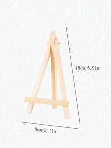 1 Pc Handmade Rustic Farmhouse Wooden Cookbook Stand Kitchen Counter Cabinet Recipe Holder Valentine's Day New Year Gift - Multicolor - View 6