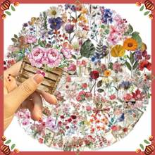 150张复古浪漫花叶图案透明2D贴纸，可用于圣诞节、新年、文具、书籍、杯子、行李箱、吉他、头盔等DIY装饰。也可用于剪贴簿，趣味贴纸，Kindle适用。 - G - 查看 6