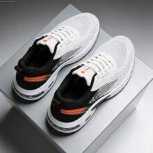 ✨[2026 Style]Breathable Mesh Sneakers. Stylish Men's Breathable Mesh Sneakers With An Air-Cushioned Sole. ✨ Perfect For Both Sports And Everyday Wear. - 黑色 - 查看 5