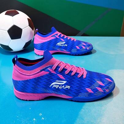 1 Pair Football/Soccer Cleats, Suitable For Outdoor Artificial Turf, Indoor Training Field, Professional Team Sports, Lightweight High-Performance Anti-Slip Design