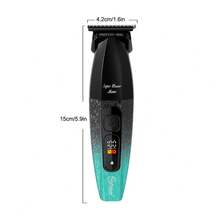 1个HATTEKER USB可充电渐变理发器，男士智能电动理发器，家用 - 彩色 - 查看 13