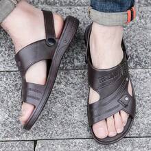 sandalias para hombres - Marrón - Ver 4