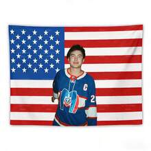 "Heated Rivalry Hudson Williams Shane Hollander 24 Flag Tapestry Wall Decor For Bedroom Living Room Bar Party Background Cloth" - 1-GT - Xem 2
