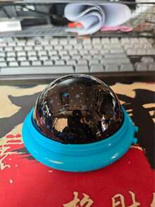 1pc Colorful Starry Sky Projection Lamp, UFO Shaped LED Night Light With Moon & Galaxy Projection, USB Powered, Suitable For Home, Bedroom, Stereo Party Lighting, Christmas Gift - Purple - View 11