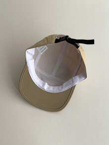 1pc Soft Crown Hip Hop Street Flat Brim Hat, Women's Spring/Summer Small Letter Fashion Versatile 5-Panel Cap, Adjustable Large Head Circumference, Simple Short Brim Hat, Outdoor Skateboard Street Dance Snapback Cap, Skater Hippie Chicks Style - Multicolor - View 7