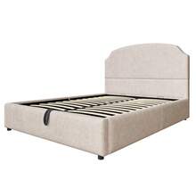 Bed Bases & Foundations - Beige + Upholstered + 140cm*200cm - View 11