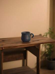 1pc Ceramic Latte Coffee Cup, High-Quality Ceramic Couple Water Cup, Personalized Mug, Milk Malt Breakfast Cup, Creative Office Cup, Mini Master Cup, Tea Cup - Multicolor - View 10