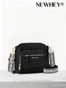 女士防水真皮斜挎包 单肩包 手提包 斜挎包 旅行包 - 彩色 - 查看 11